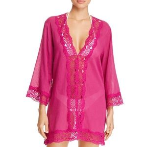 La Blanca Island Fare V-neck Tunic Coverup